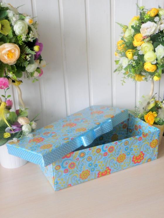 Biến bìa carton cũ trở thành hộp quà xinh xắn